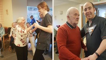 Burns Night celebrations at Glenrothes care home